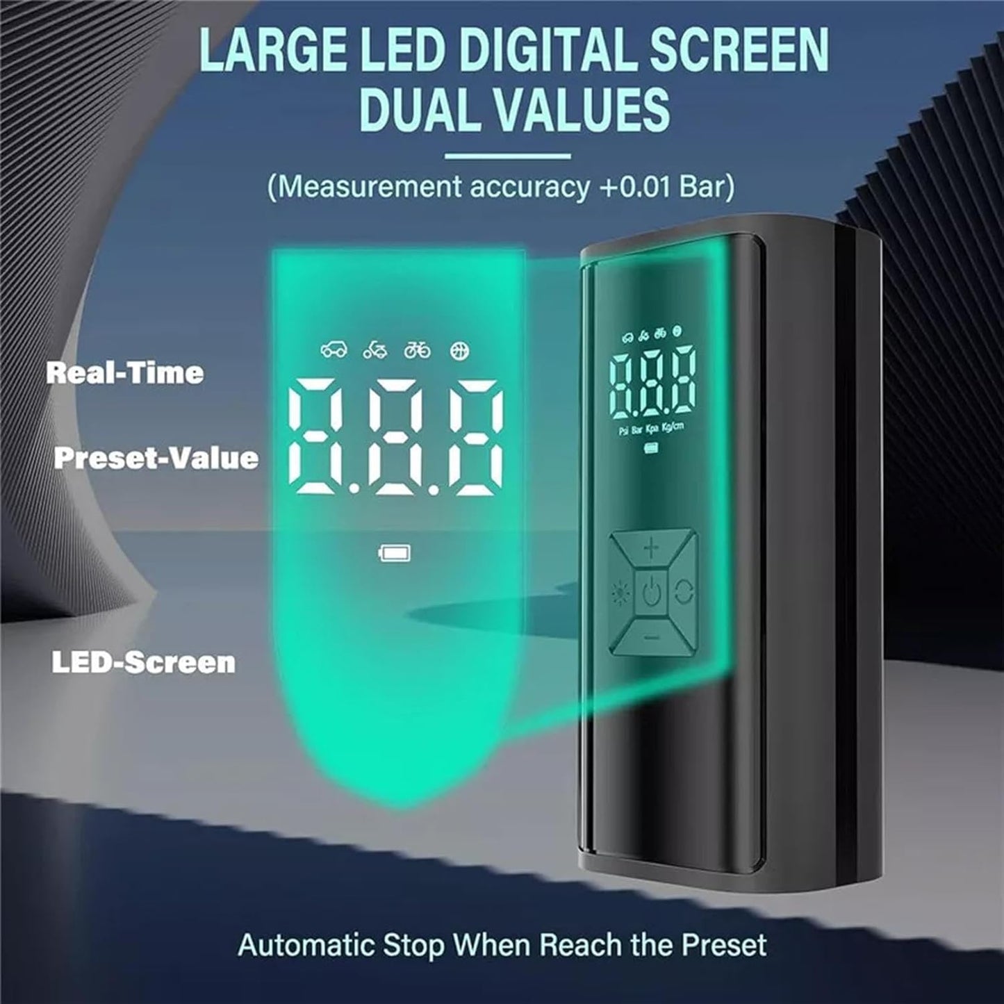 Mini compresor portátil